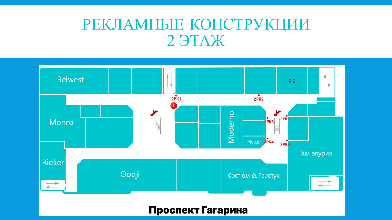 Реклама в ТЦ | Торговый центр Гагаринский